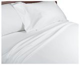 The Grand 1000-Thread-Count 100% Cotton California King Sheet Set, White