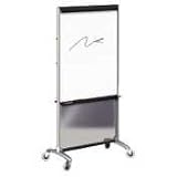 Quartet 500TE Quartet 3-In-1 Presentation Easel, Dry-Erase, 33-1/2 x 39-1/2, Silver Frame