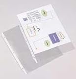 Top load semi-clear poly, stndrd gauge archival quality sheet protectors, 50/bx