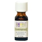 Aura Cacia Lemongrass Essential Oil Guatemala/India .5 oz