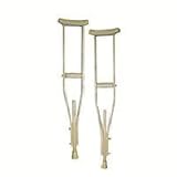 Drive Medical Wooden Crutches with Accessories for Adults - 8 Pairs / Case