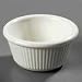 Melamine Ramekin Fluted Sides 2 oz. Bone . 4 Dozen per case, 48/CS