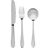 Buckingham Cutlery Set 12 Table Knives 12 Table Forks 12 Dessert Spoons Cutlery Dining Set Canteen