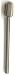 BOX OF 6 VUL CRYLIC BURS BARREL #1