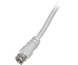 Steren 205-030WH 25 F-F White Coaxial RG59 Cable