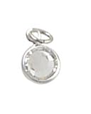 Loving Family April Birthstone Clear Swarovski Crystal