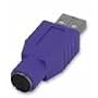 1001Cables - Adapter PS2 Female to USB A Male (Keyboard/Mouse)