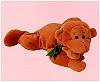 TY Pillow Pal - SWINGER the Monkey (Brown Version)