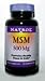 Natrol MSM 1000 mg - 60 Capsules