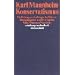 Konservatismus: Ein Beitrag zur Soziologie des Wissens