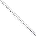 Sterling Silver 1.65mm Fancy Pendant Chain - 18 Inch - Italian