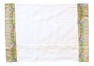 Ivory Cuddle Bug Burpie Burp Cloth - Attractive yet absorbent burp cloths for infants and babies. Each approximately 14 inches by 19 inches.