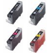 4 Canon compatible BCI-3/BCI-6 ink cartridges: One each of BCi-3ebk, BCI-6C, BCI-6M, BCI-6Y