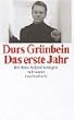 Das erste Jahr: Berliner Aufzeichnungen (suhrkamp taschenbuch)