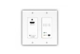 Atlona Technologies AT-HDWP HDBaseT RX HDMI 2-Gang US Decora Wall Plate