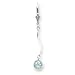 Jewelry : Sterling Silver Blue Topaz Leverback Earrings