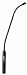 Shure MX418S/C Microflex Gooseneck Cardioid Mic w. XLR Preamp, Shock Mount and Flange Mount