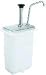 Condiment Pump, SS, Uses 7 in Fountain Jar, NSF