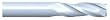 BOSCH 85955M Solid Carbide 1/4-Inch x 1-Inch Up Spiral Triple Flute 1/4-Inch Shank Router Bit