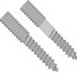Hanger Bolt Full Thread Zinc 1/4-20 X 2 1/4 (Pack of 1,000)