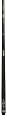 Minnesota Fats MFH4160 Hustler Anti-Shock Titanium Graphite Cue (Steel Blue Finish)