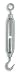 Battalion 1WBT3 Turnbuckle, Steel, Length 6 5/8 In