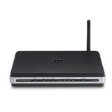 D-Link ADSL2/2+ Modem/Wireless Router 4-Port Switch, 802.11g, QoS