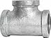 Imperial 98347 Galvanized Straight Tee - 1-1/2" (Pack of 3)