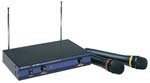 VocoPro VHF-3000 Dual Channel Wireless Mic System VocoPro VHF-3000 Dual Channel Wireless Mic System