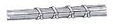 100-Pack Cable Ties - 7 INCH