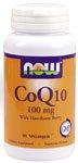 CoQ10 with Hawthorn Berry by NOW Foods - (100mg - 90 Vegetarian Capsules)