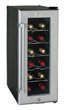 Avanti EWC12 12 Bottle Wine Refrigerator (Stainless Steel)