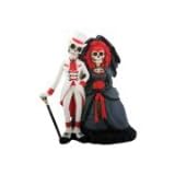 Skeleton Dod Gothic Wedding Couple Figurine Decoration Collectible by StealStreet