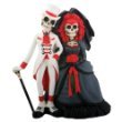 Skeleton Dod Gothic Wedding Couple Figurine Decoration Collectible