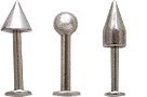 Labret lip piercing 16G by GlitZ JewelZ ? - you get 3 pieces at a bargain price - surgical steel 316L - available in many sizes