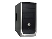 COMPUCASE Mikro ATX Mini Tower 2x13,34cm + 2x8,89cm ext. 1x8,89cm int. Front USB 2.0 + Aud Preisvergleich