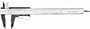 Fowler 72-059-016 Vernier Caliper; 0-6"