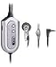 COBY CVFM70 Hands-Free Ear/Microphone with FM Radio