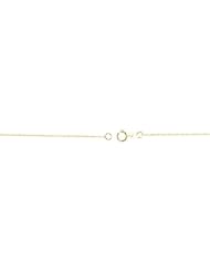 24" .75 mm Solid Rope Chain in 14k Yellow Gold