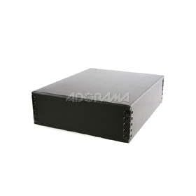 Lineco Archival 8x10 Print Storage Box, Drop Front Design, 8 1/2 x 10 1/2 x 3, Exterior Color: Black