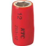 KTC 絶縁工具 9.5sq.ソケット 12mm 7542968 ZB312