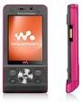 Sony Ericsson w910i Téléphone portable débloqué par rose de rouge à lèvres