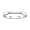 2mm Wedding Band in 10K White Gold (Size 5.5)
