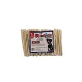 Pet Time White Rawhide Twisted Sticks