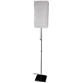 Yoko Floor Lamp Shade Color: White