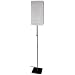 Yoko Floor Lamp Shade Color: White