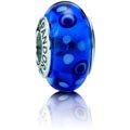 Pandora 790695 Murano blau-wei� gepunktet