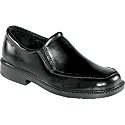Boys' ECCO Jr. Arlanda Apron Slip On 73322 - Black Leather
