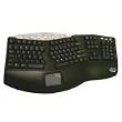 Tru-form Pro Media Contoured Ergo Touchpad Keyboard PS/2 Blk