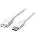 Equip USB 2.0 Verl�ngerungskabel, doppelt geschirmt, 1,8 m beige
